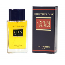 Open for man - woda toaletowa męska - 100 ml Christopher Dark