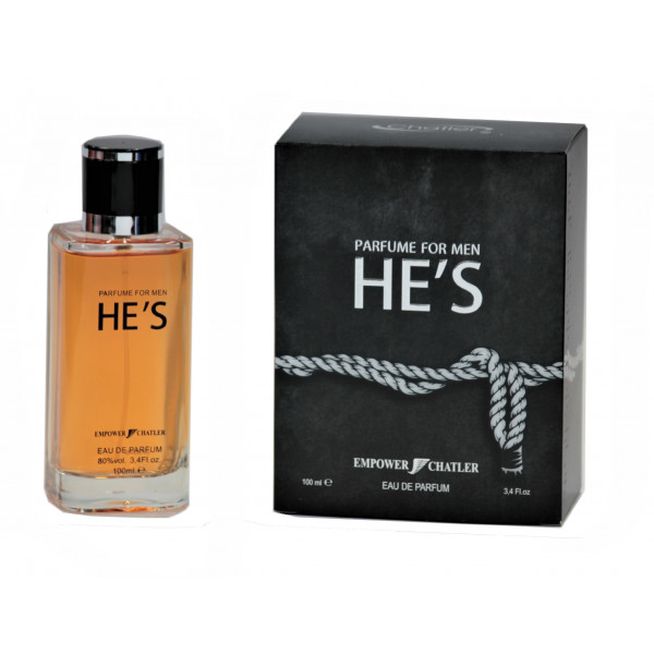 HE'S perfume for men - woda perfumowana męska 100 ml Chatler